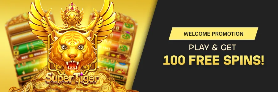 খেলুন, পেয়ে যান 100 Free Spins অফারের জন্য অপারেটরের প্রচারণামূলক ব্যানার